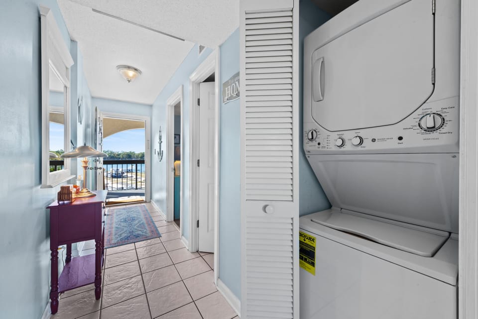 Washer and dryer 