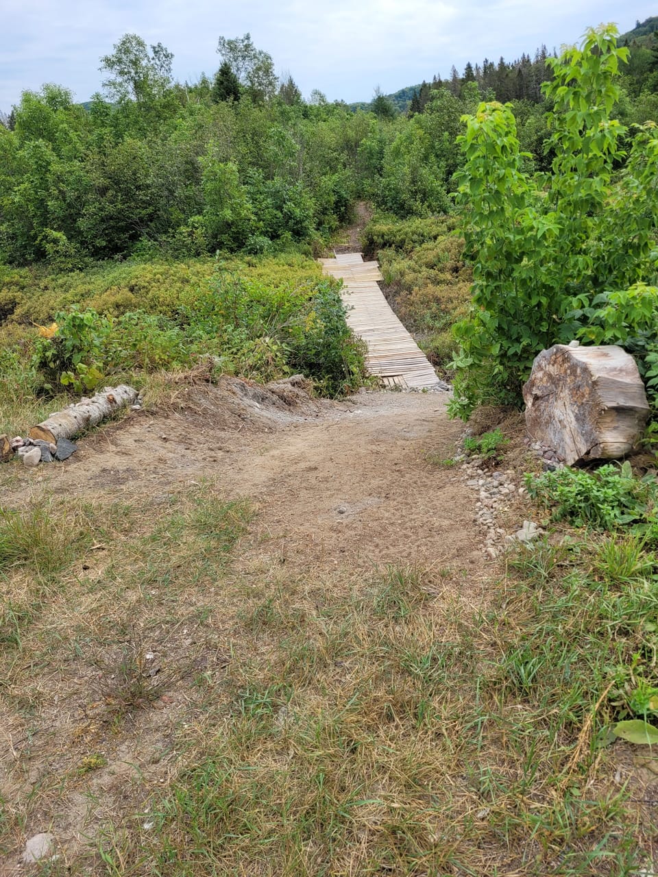 Boardwalk to Goulais River 