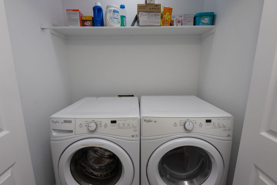 Washer and Dryer