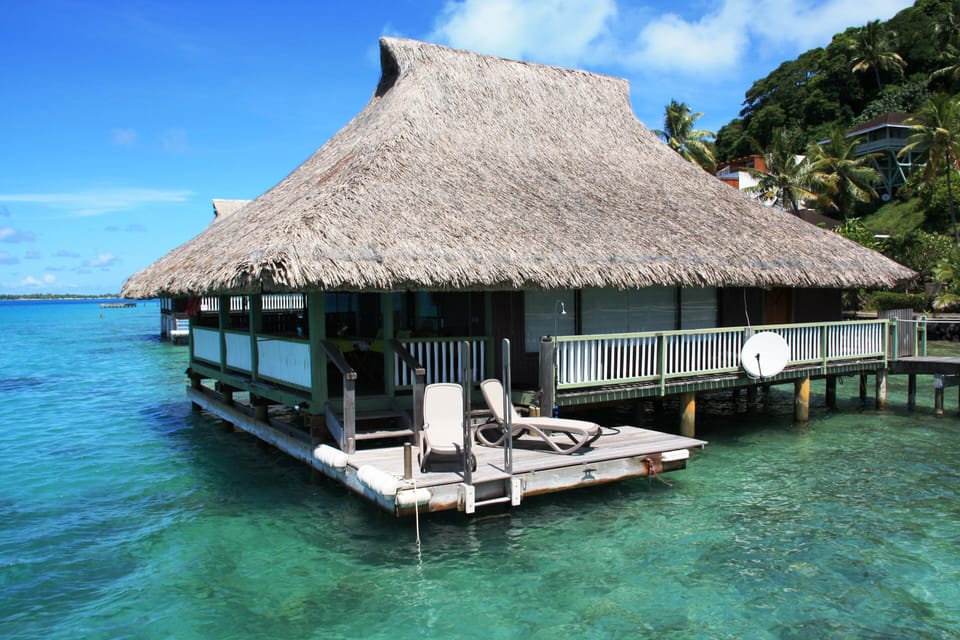 If you wish to take a dip in the warm waters, just go down to your private dock 