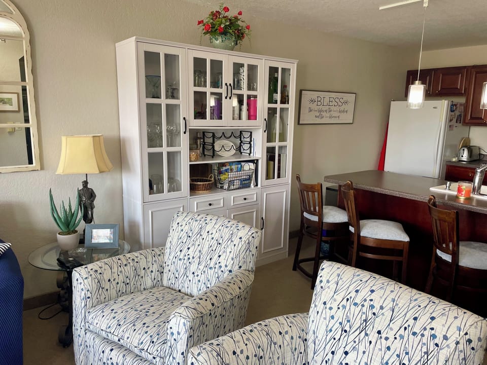 Open concept living room and kitchen