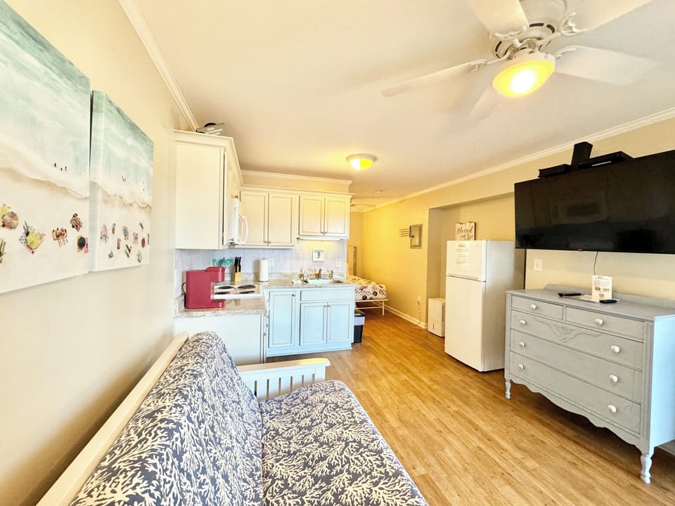 300 sqft studio unit.