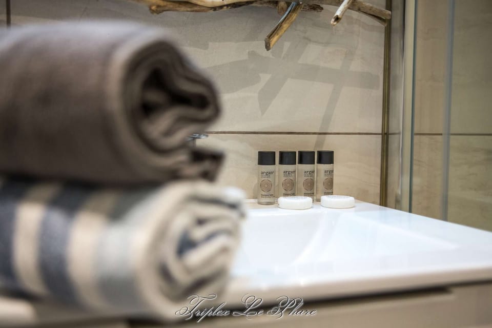 Triplex Le Phare - 3/4 bathroom (Decoration detail)