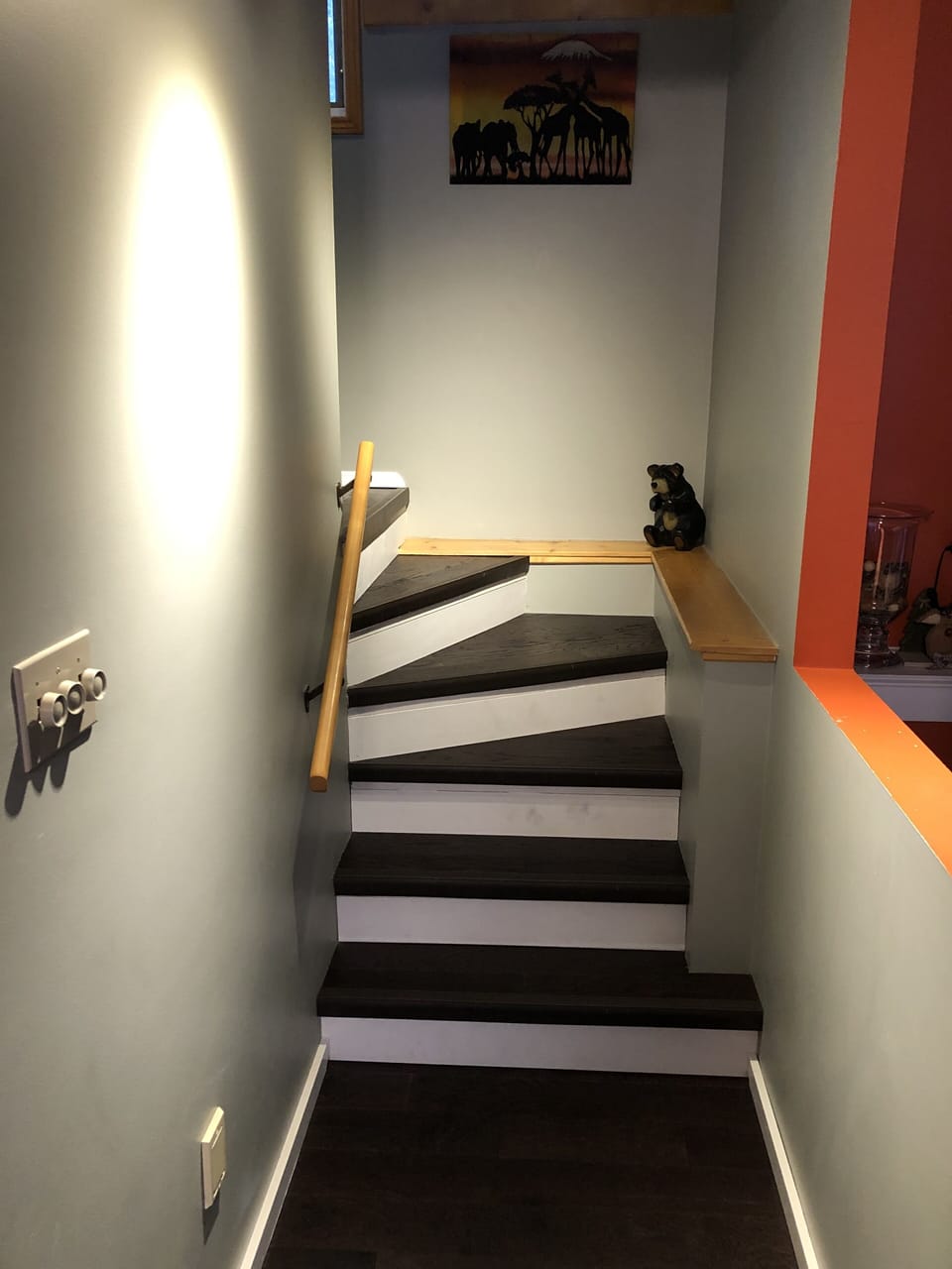 Stairs to Upstairs Bedrooms