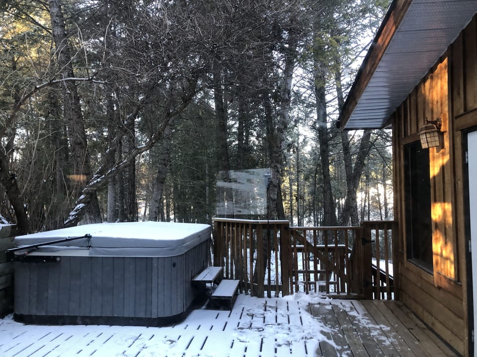 Back Deck & Private Hot Tub