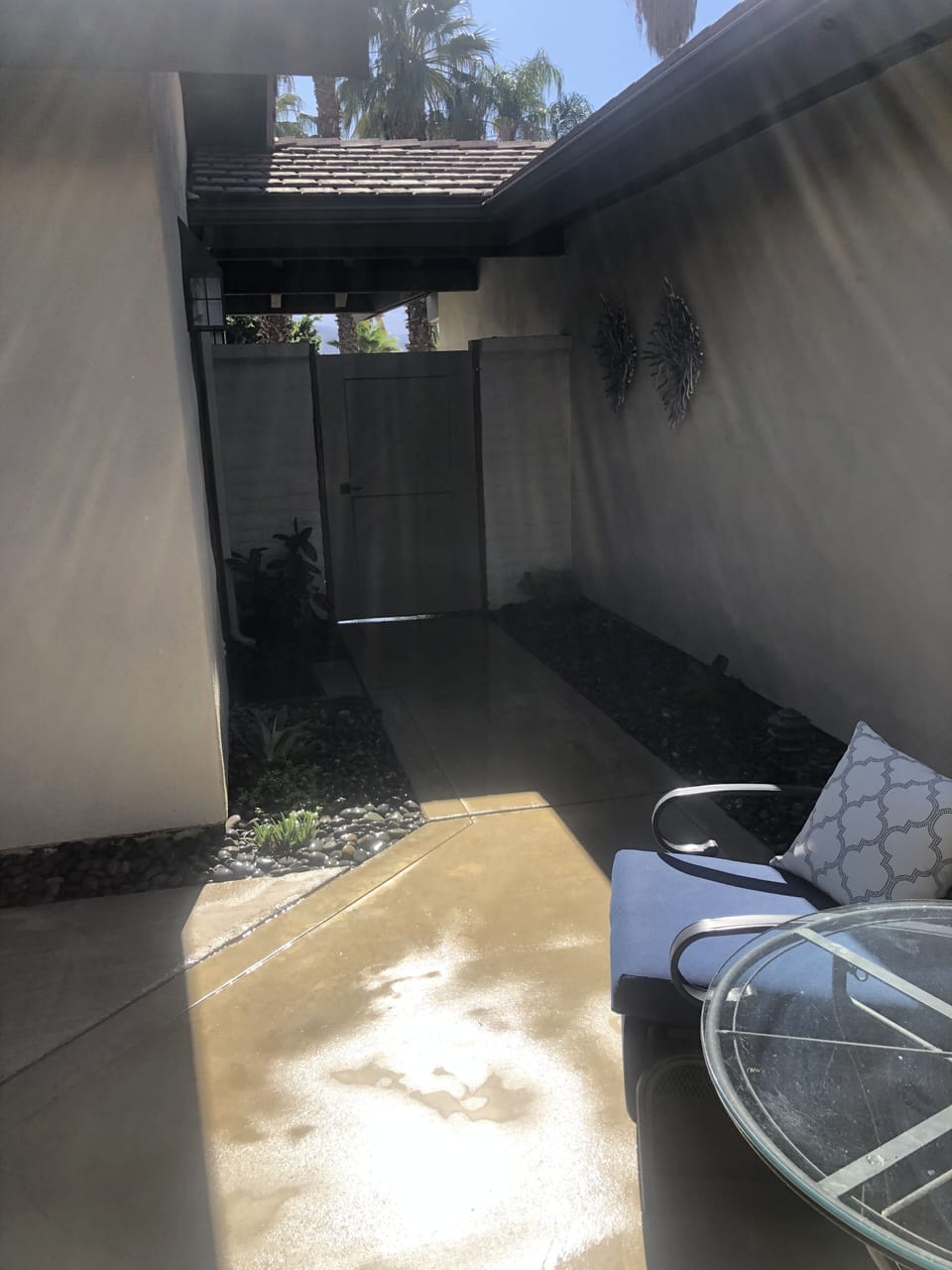 Courtyard and Entryway