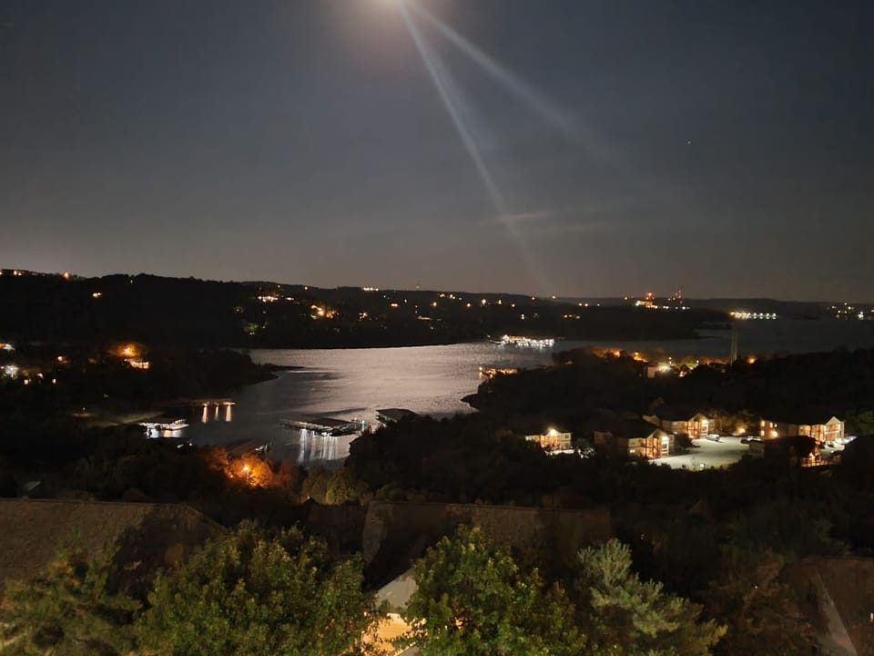 Table Rock under the moonlight