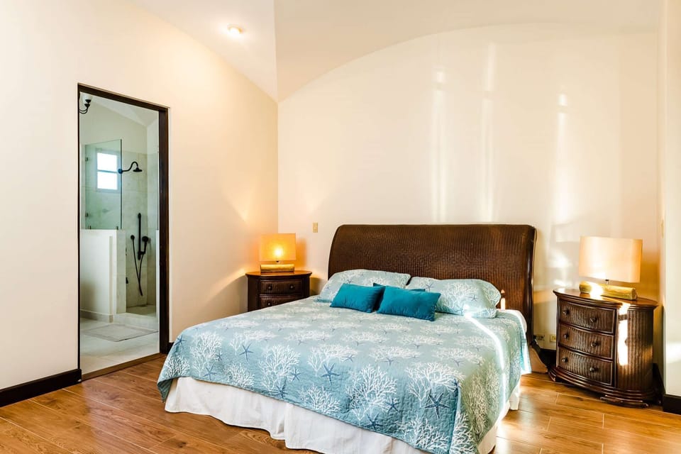 master bed/bath view