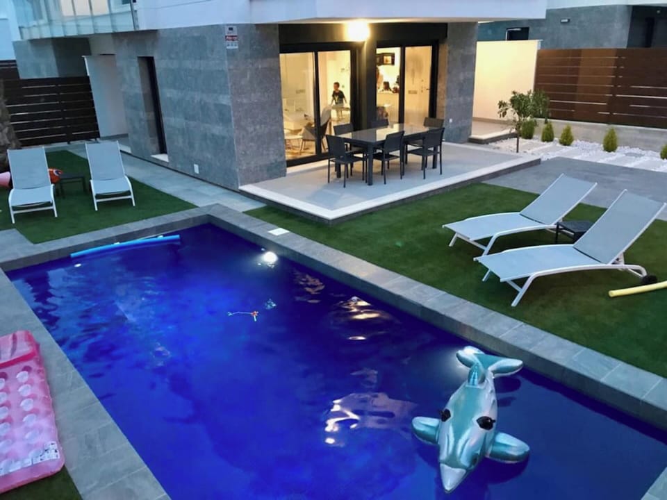 Swimming pool view