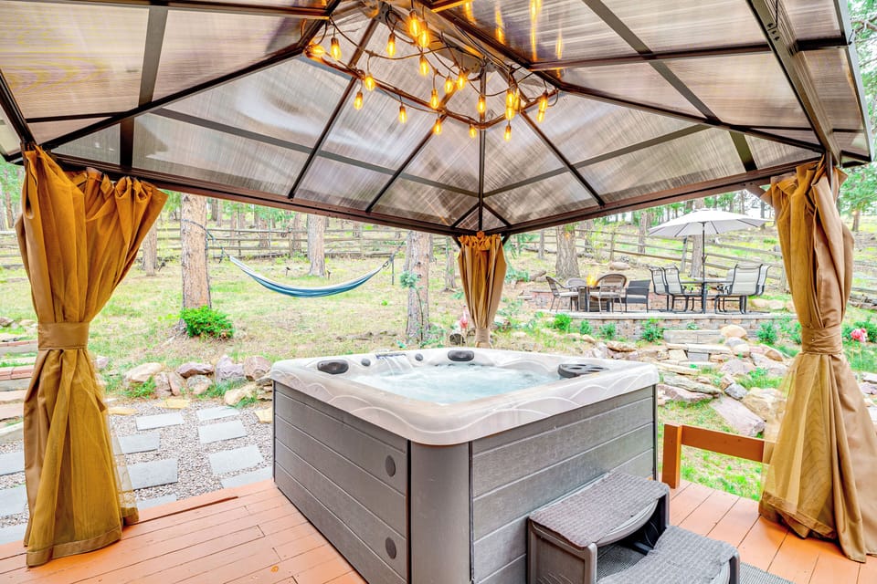 Private Hot Tub | Keyless Entry | Forested Surroundings
