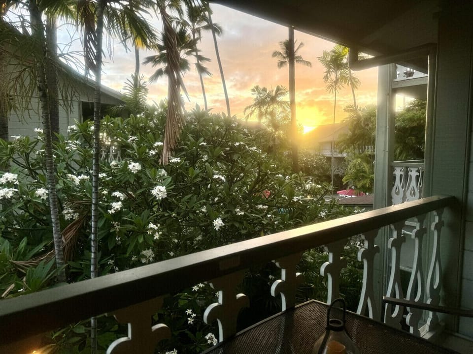 Sunset from the Lanai