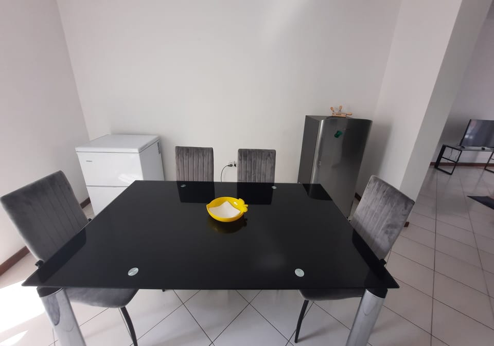Dining table in kitchen