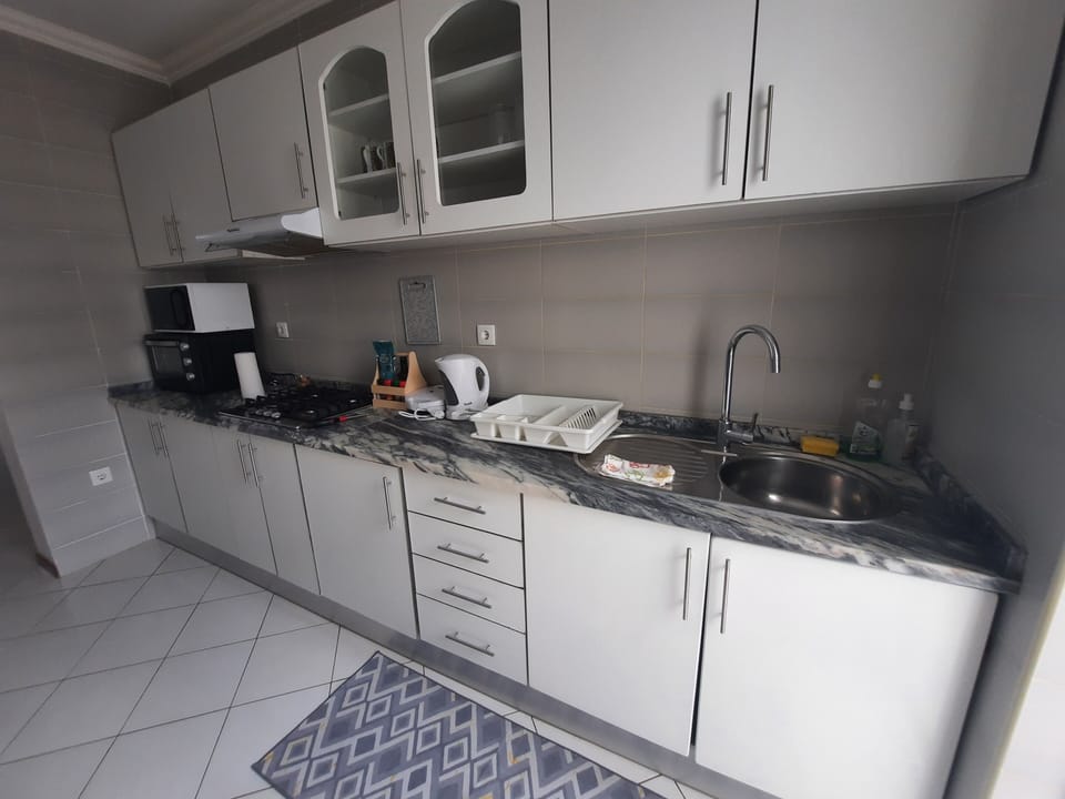 Fully stocked kitchen