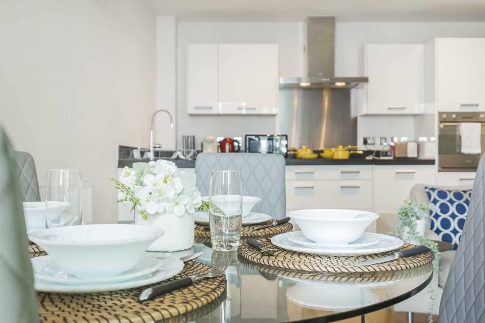 Dining Area at Dwello Battersea