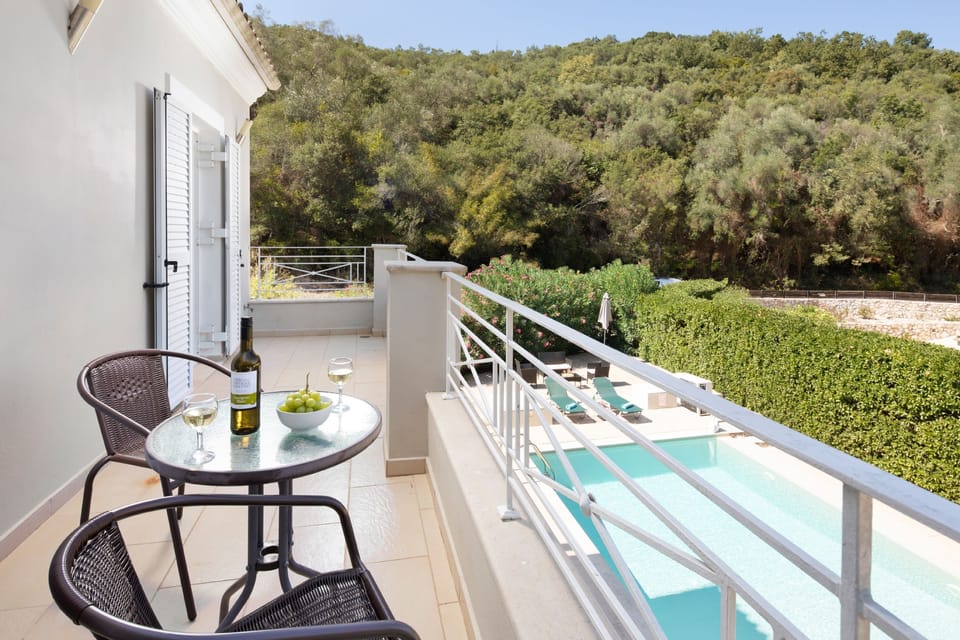 Contemporary style of pool and property
