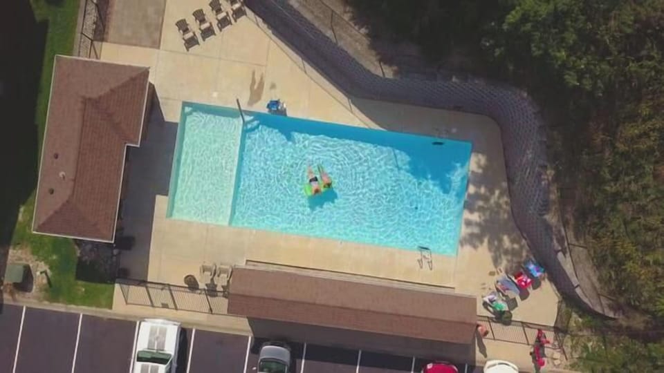 Outdoor Pool Located across the street at The Clubs -  Open Memorial Day Weekend through Labor Day Weekend