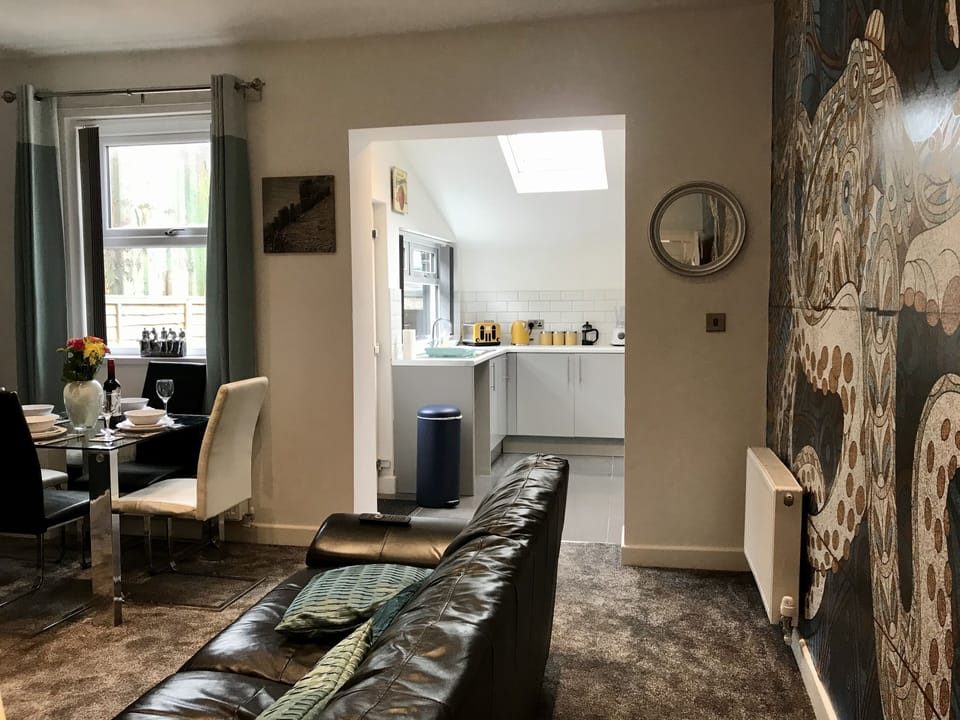 Lounge - Open and sociable living room, dining area and kitchen