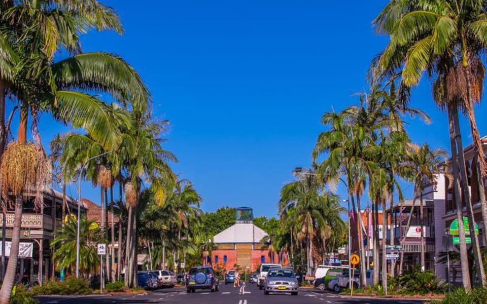 Mullumbimby town centre