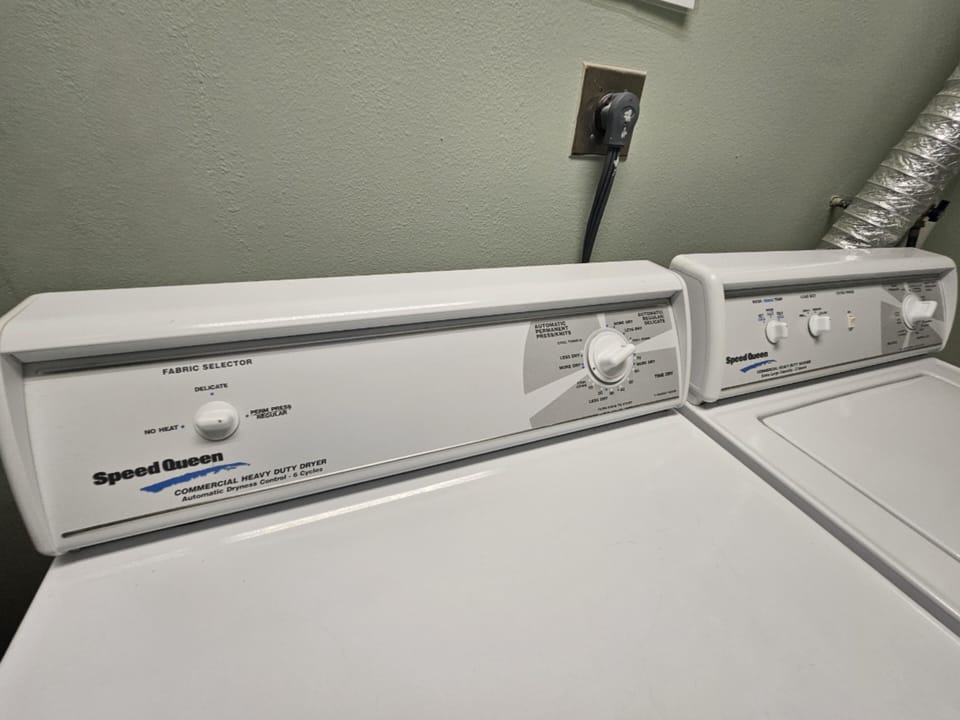 Commercial Washer and Dryer