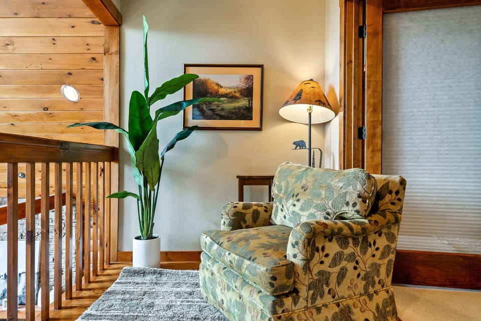 Loft reading nook ready and waiting for you