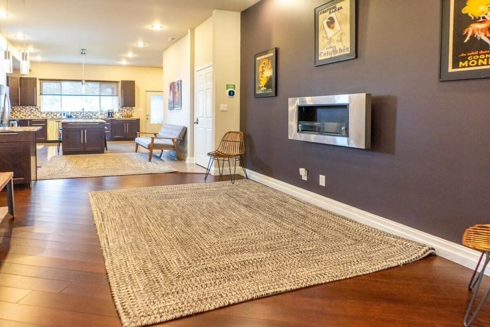 Modern furnishings and tasteful artwork throughout.  - Upper Unit