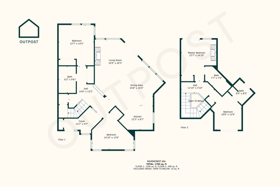Floor plan - Ravencrest #204