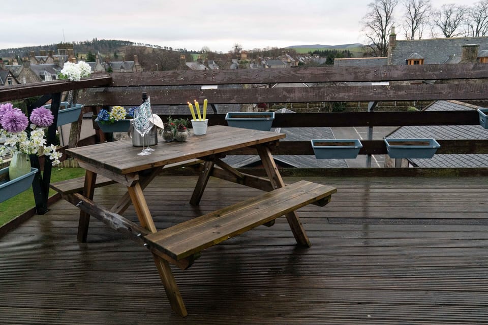 Roof terrace at Dunedin House