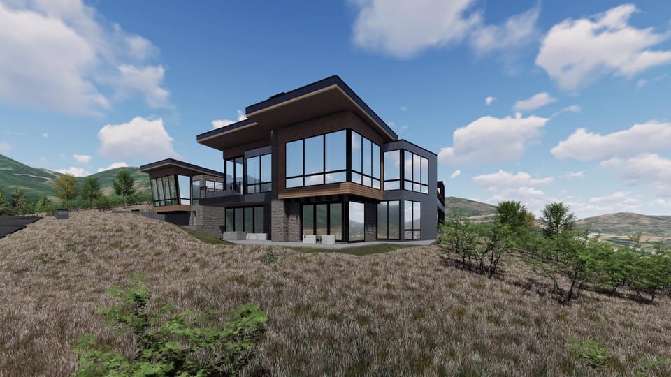 Rendering of outside