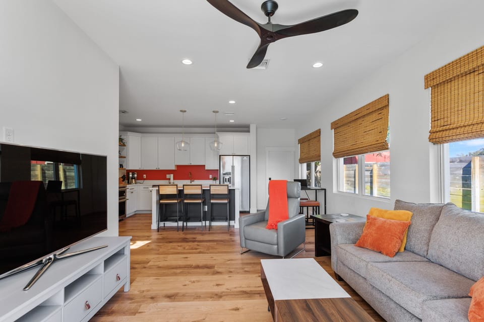 Open concept living space