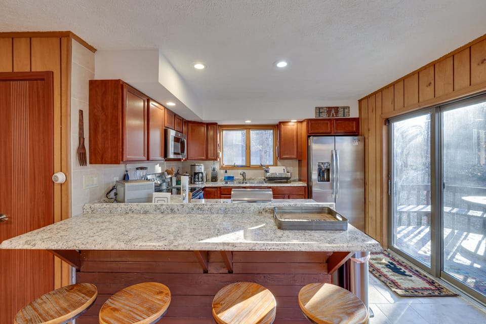 Modern Kitchen with all the appliances 