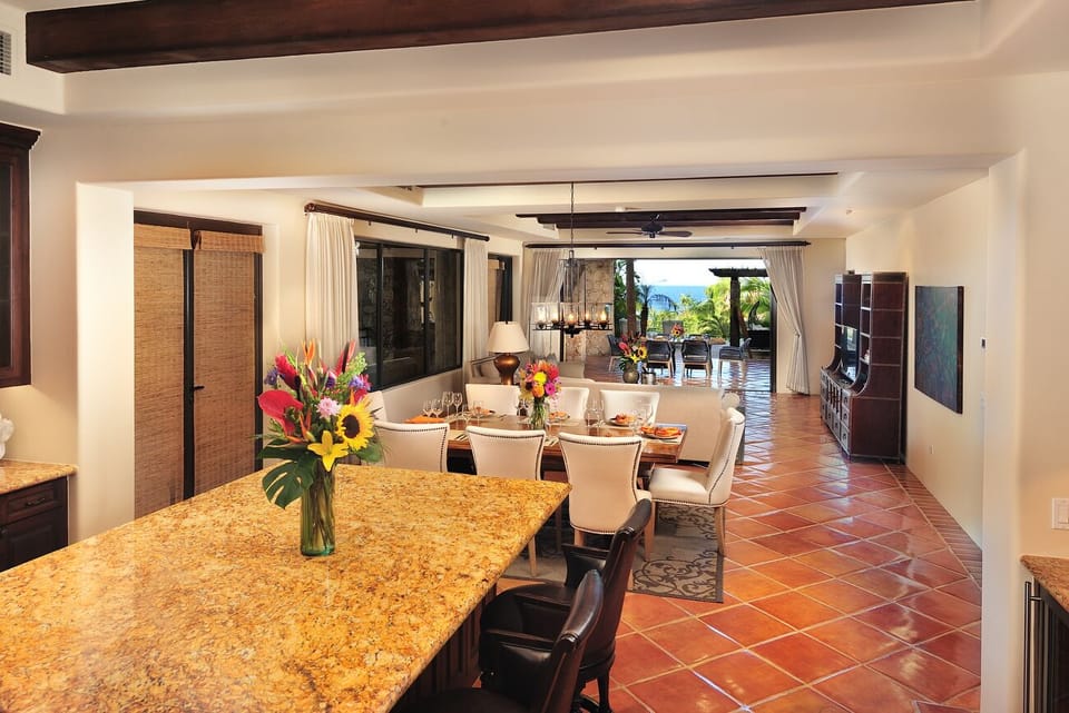 Kitchen and dining room