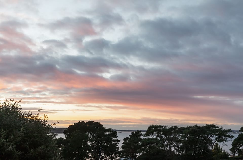 stunning sunsets far reaching across the harbour views