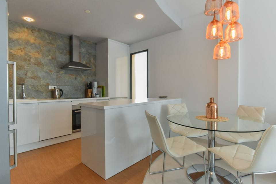 Dining area and fully fitted kitchen