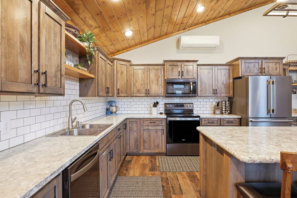 Fully equipped kitchen