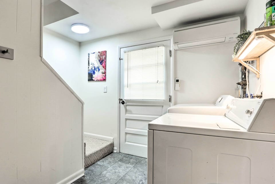 In-Unit Laundry | Main Level | Stairs to Access Loft