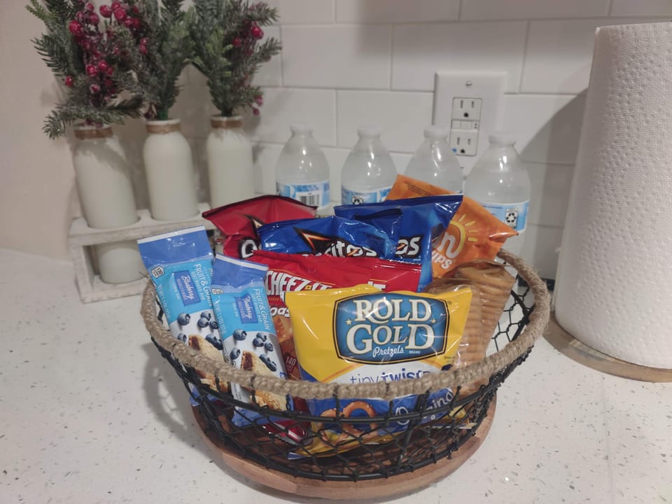 Enjoy a Complimentary Snack