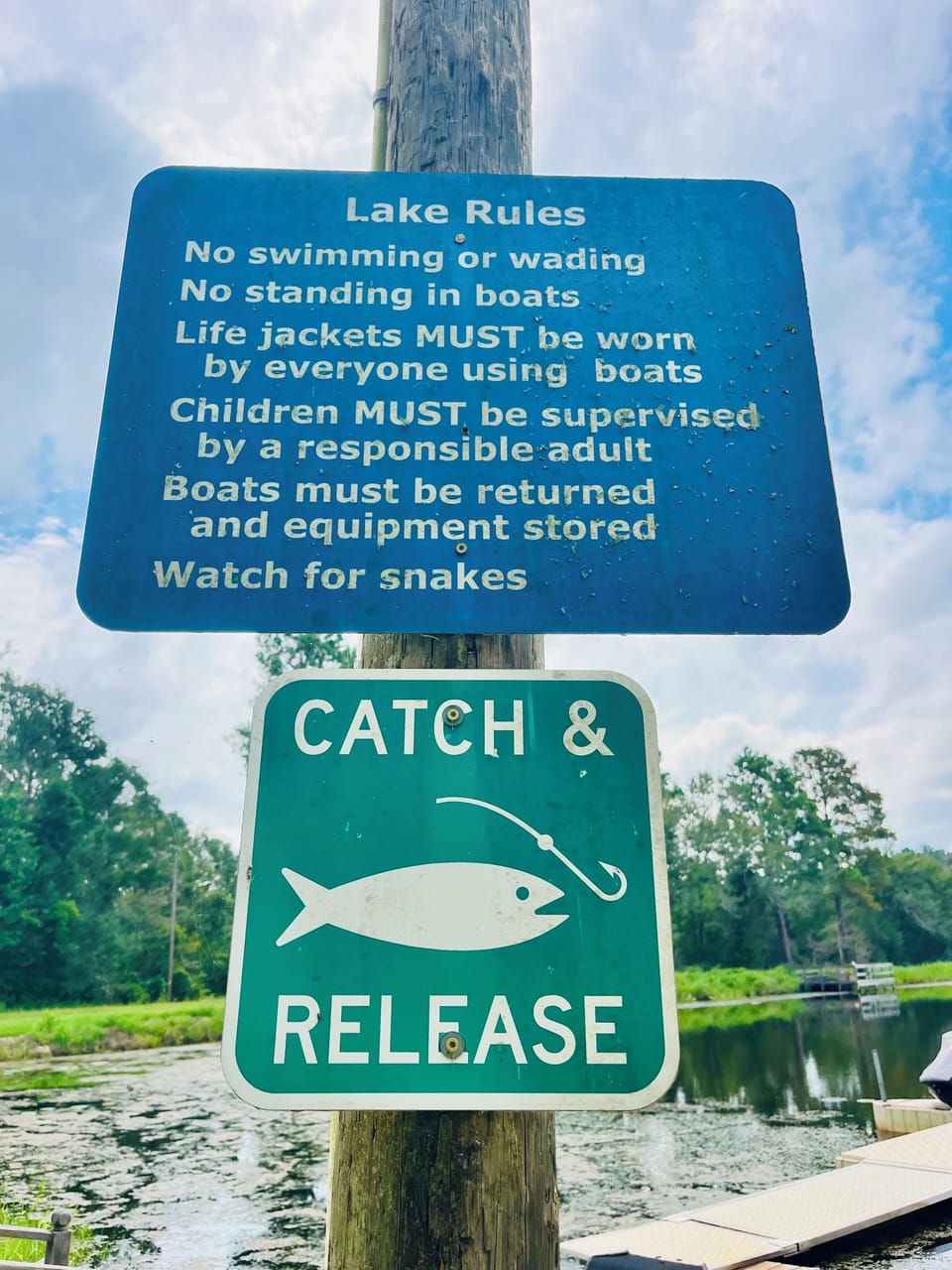 Lake Rules