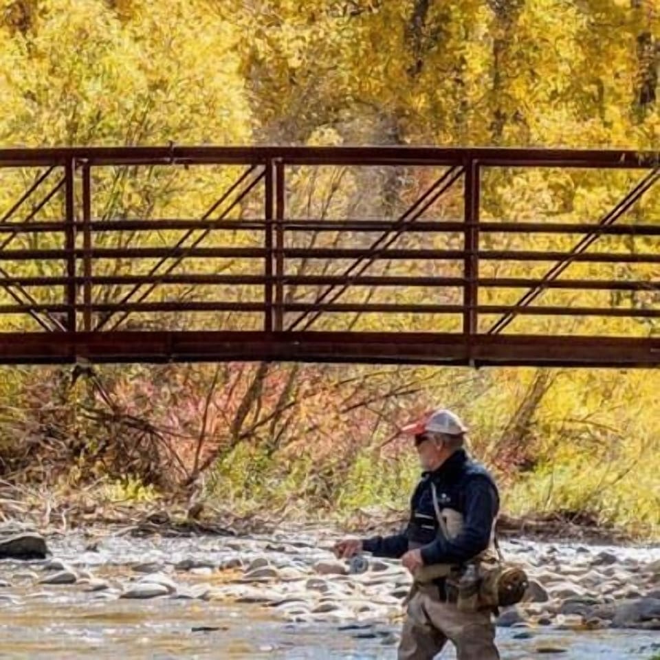 Fly Fishing at Lake Creek Bridge