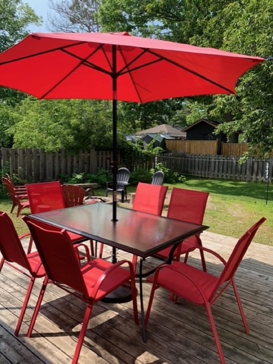 Back deck