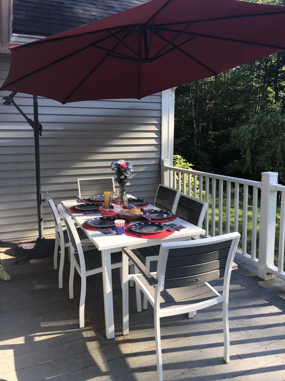 Back deck
