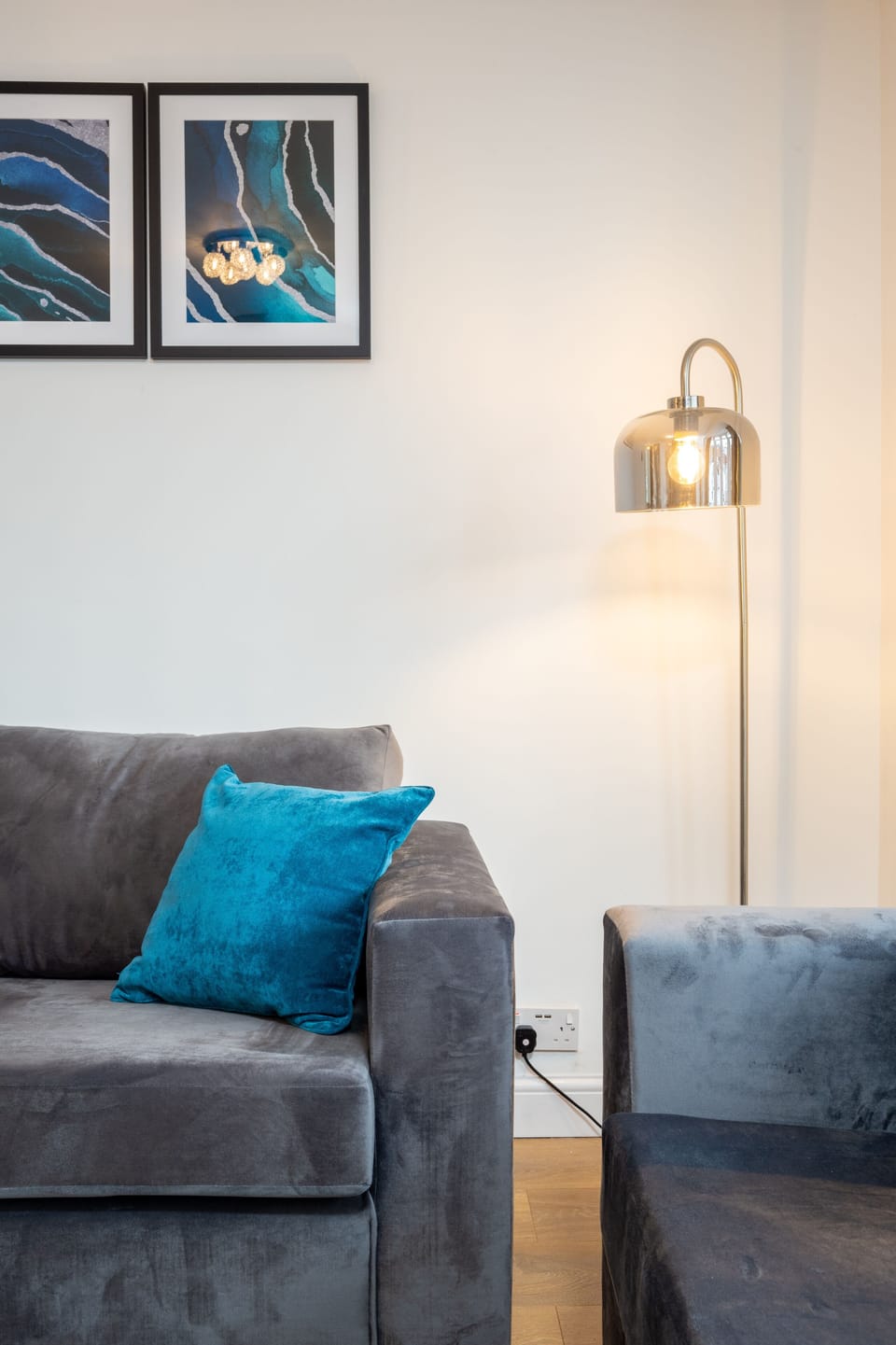 The living area has been carefully decorated to be homely & relaxing