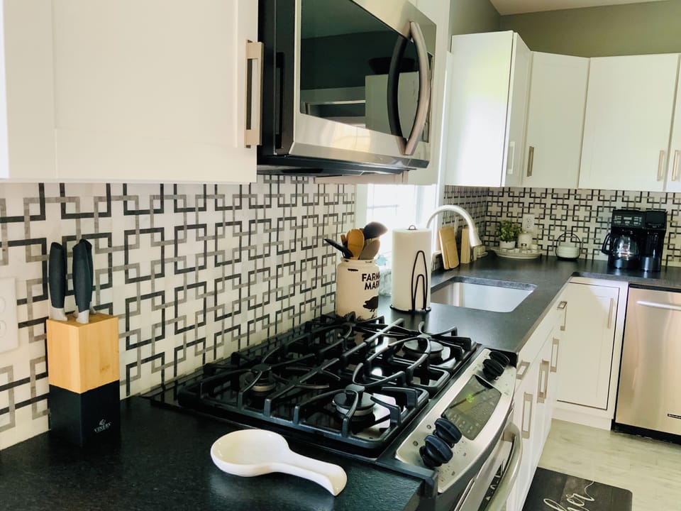 Fully equipped kitchen