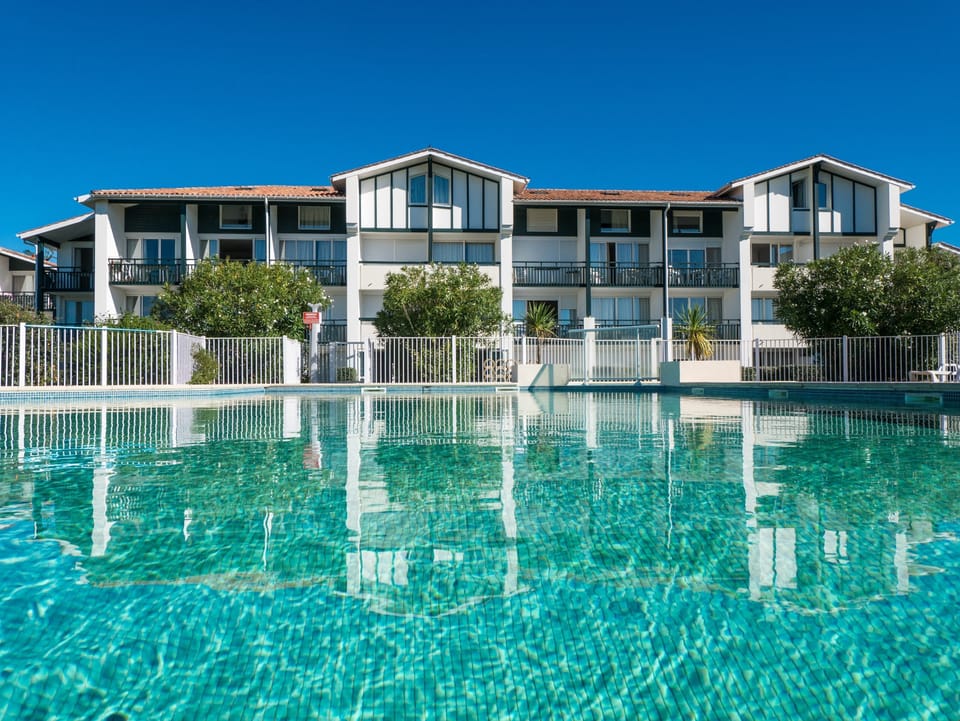 Dive into the lovely outdoor pool on a hot summer day.