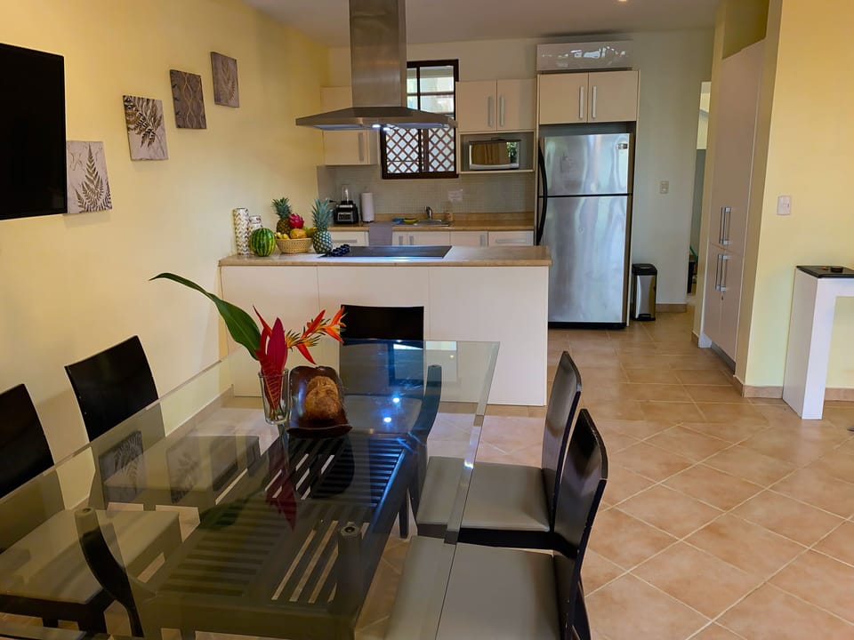 Kitchen and dining room