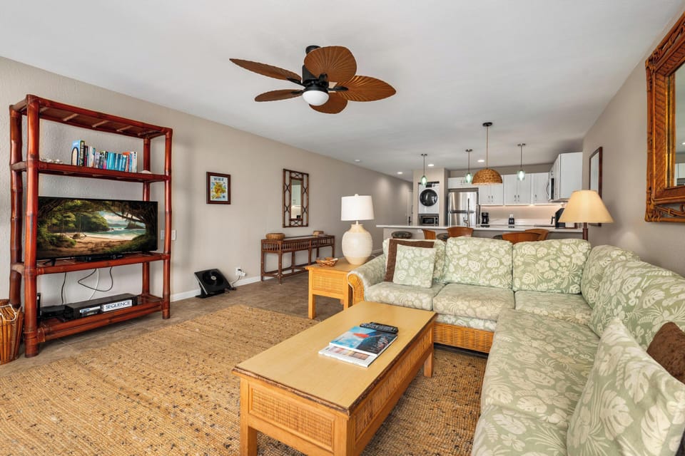 Living room with ample seating