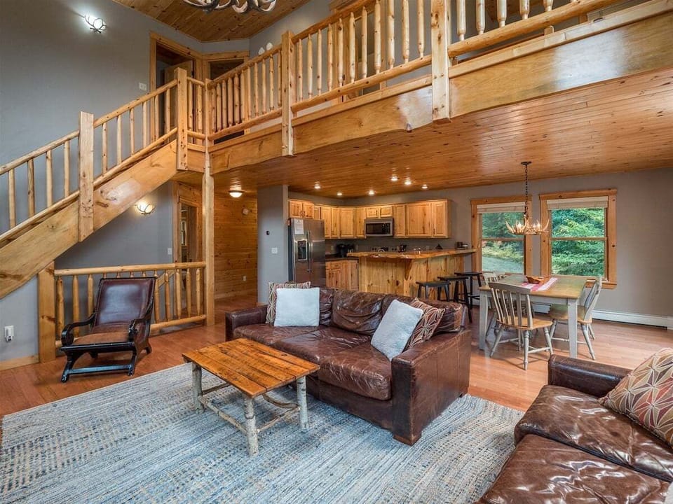 Open concept living area
