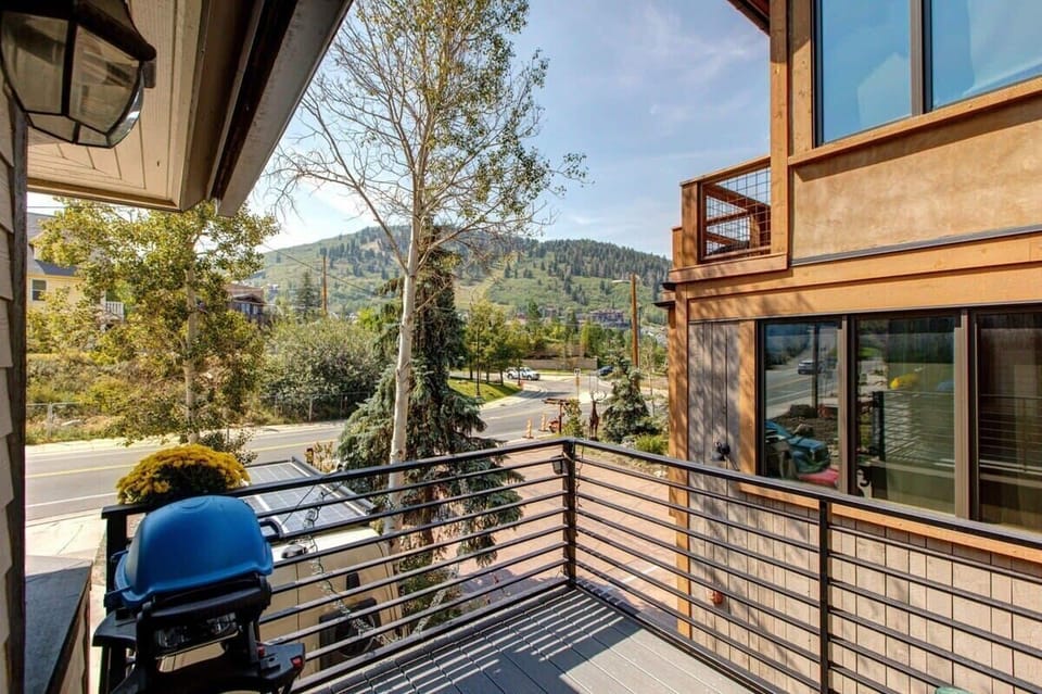 Enjoy the beautiful views from the front balcony located off of the living/dining area.