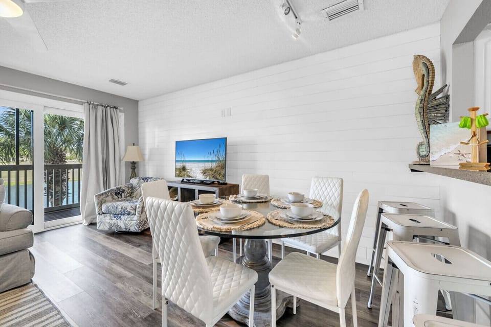 Gather and enjoy meals at the dining table