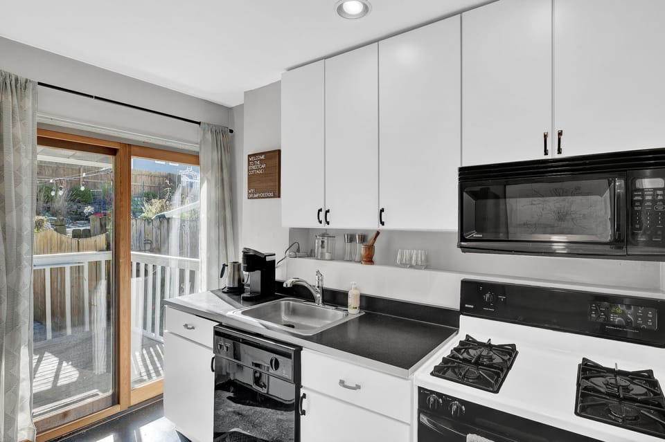 Kitchen leads to the backside of the house where a great outdoor living space awaits!