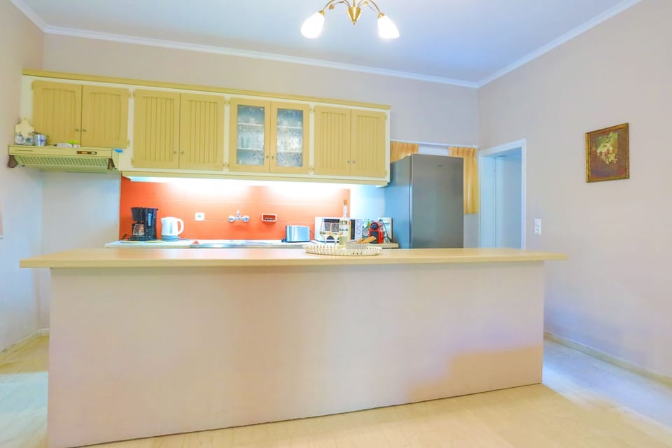 A modern furnished kitchen